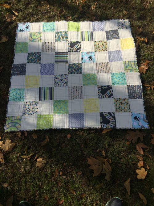 All Aboard Quilt #45 - Cocoa Quilts