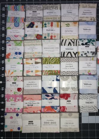 Stamp Quilt Top